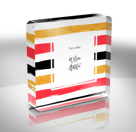 Acrylic Square Award - Ballerina