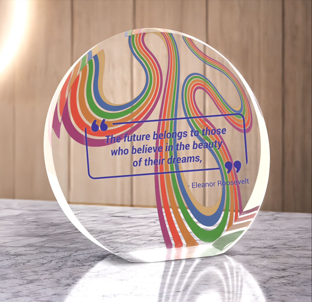 Geneva Circle Wedge Award