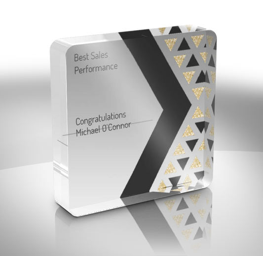 Acrylic Square Award - Red Carpet