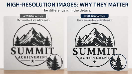 High-Resolution Images: Why They Matter and How to Find the Best Artwork for Your Custom Awards
