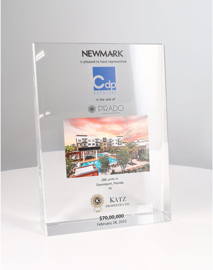 PAGE PRODUIT TEST | Trophée vertical en cristal (Copie)