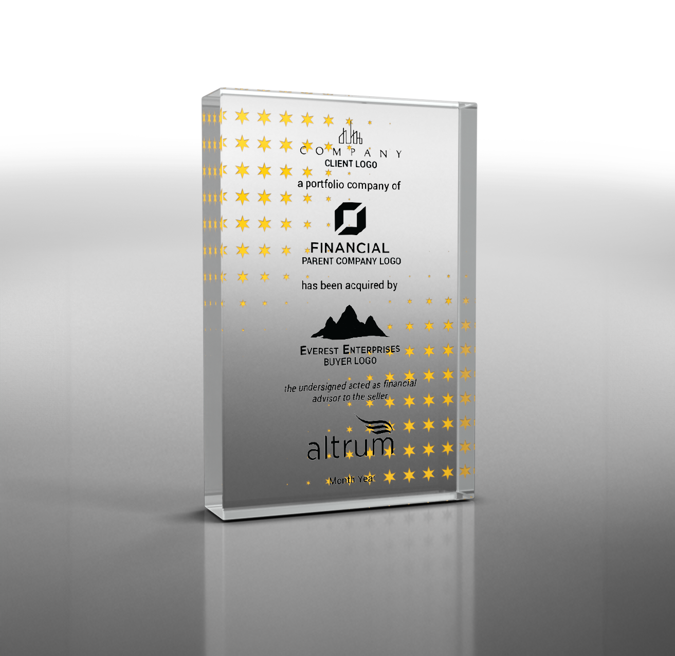 Munich Vertical Block Award (Deal Toy)