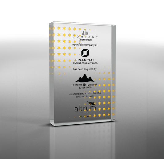 Munich Vertical Block Award (Deal Toy)